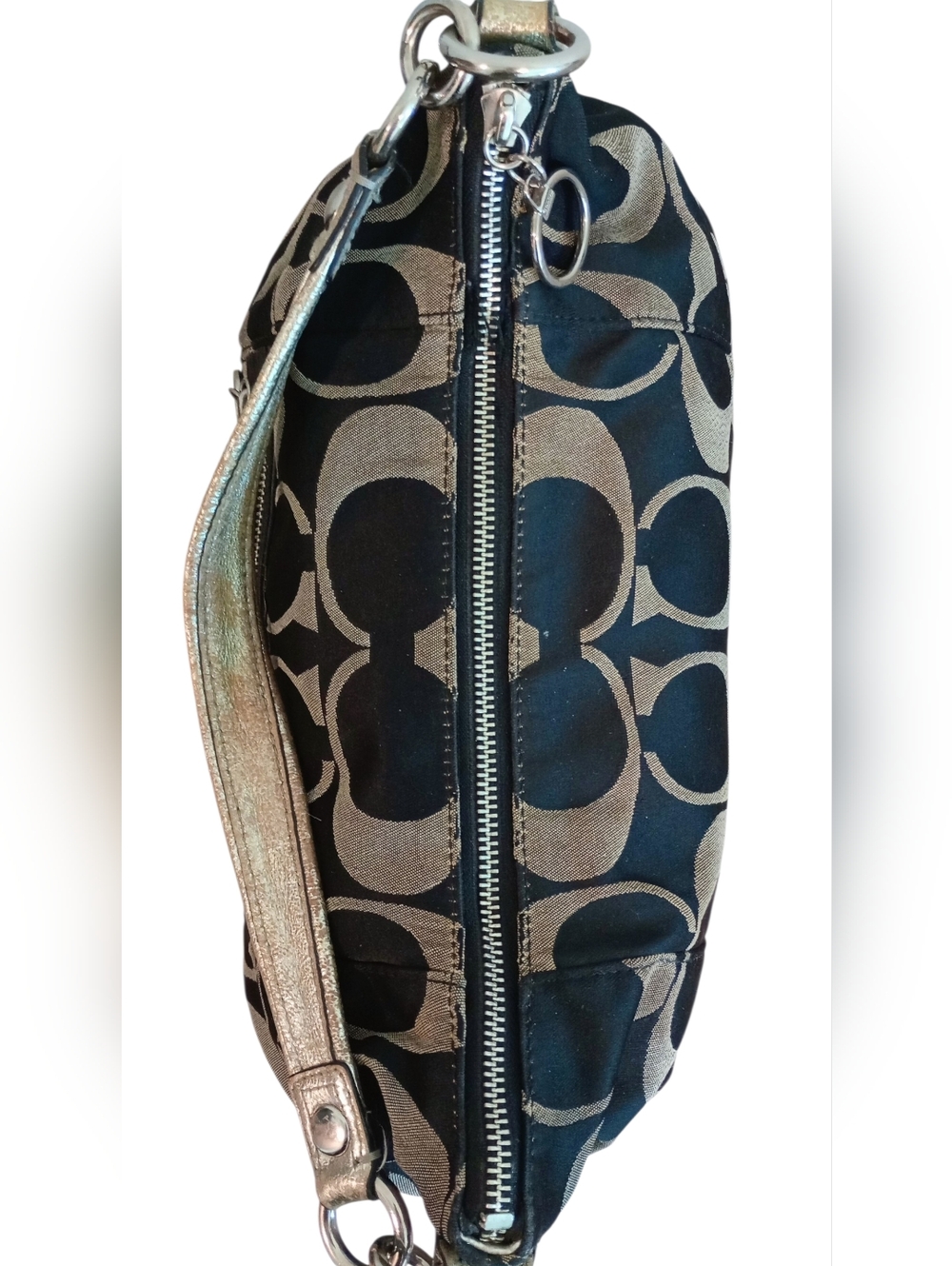 Coach Poppy Signature Hobo Style Shoulder Bag PROJECT BAG - Picture 10 of 14
